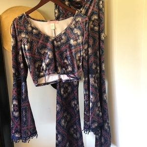 Patterned 2 piece set!